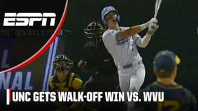 UNC’s Vance Honeycutt his walk-off HR to beat West Virginia | ESPN College Baseball