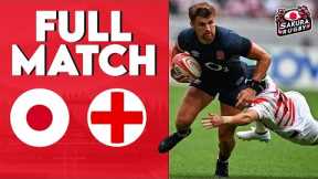 FULL MATCH | Japan vs England Rugby 2024
