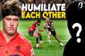 Rugby Players Humiliate Each Other