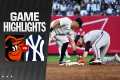Orioles vs. Yankees Game Highlights
