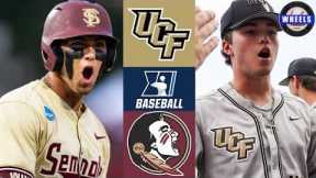 UCF vs #8 Florida State | Regional Final | 2024 College Baseball Highlights