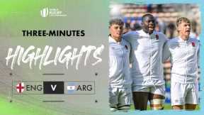 England open in OUTRAGEOUS fashion against Argentina | World Rugby U20 Championship 2024