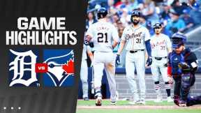 Tigers vs. Blue Jays Game Highlights (7/19/24) | MLB Highlights
