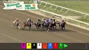 The 2024 Monmouth Cup Stakes (G3) Won By Tapit Trice | Full Replay From Monmouth Park On Haskell Day
