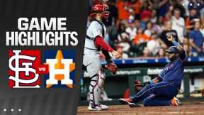 Cardinals vs. Astros Game Highlights (6/3/24) | MLB Highlights