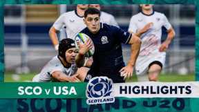 HIGHLIGHTS | Scotland v USA | World Rugby U20 World Trophy 2024 Final