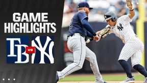 Rays vs. Yankees Game Highlights (7/22/24) | MLB Highlights