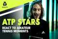 ATP Stars React To Amateur Tennis