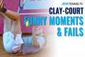 Funny Tennis Clay-Court Moments & 