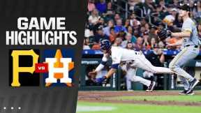 Pirates vs. Astros Game Highlights (7/31/24) | MLB Highlights