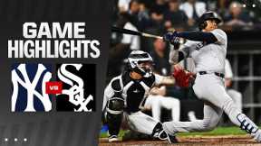 Yankees vs. White Sox Game Highlights (8/14/24) | MLB Highlights