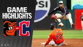 Orioles vs. Guardians Game Highlights (8/3/24) | MLB Highlights