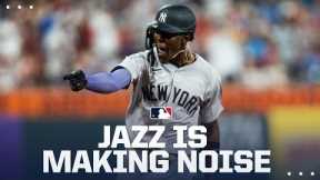 4 homers in 3 games!! Jazz Chisholm Jr. is putting on a SHOW in pinstripes!