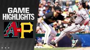 D-backs vs. Pirates Game Highlights (8/4/24) | MLB Highlights