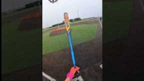 CRAZY In Game POV At Bat with #3 Ranked Player in the Nation #trending #shorts