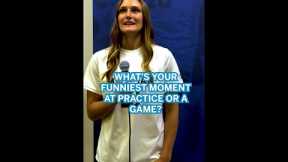 What's Your Funniest Moment at Practice or a Game? | Michigan Women's Soccer