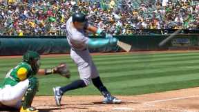 Aaron Judge Slow Motion Home Run Baseball Swing Instruction