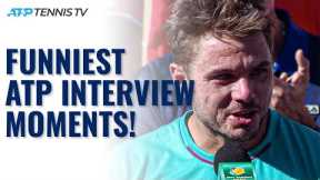 Funniest ATP Tennis Interview Moments 🎤😂