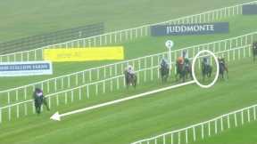 😲 Remarkable! TOWER OF LONDON comes from a mile back to win the Curragh Cup!