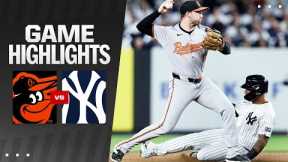 Orioles vs. Yankees Game Highlights (9/24/24) | MLB Highlights