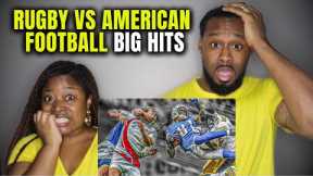 WHAT'S MORE SAVAGE?! Rugby vs American Football | American Couple Reaction