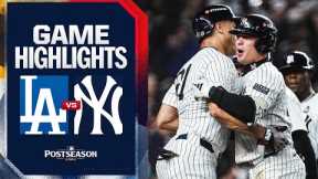 Dodgers vs. Yankees World Series Game 4 Highlights (10/29/24) | MLB Highlights