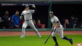 POSTSEASON GIANCARLO!! Stanton delivers a 3-run homer in ALCS Game 4!