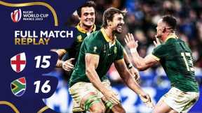 Springboks edge epic semi-final | England v South Africa | Rugby World Cup 2023 | Full Match Replay