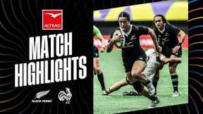 HIGHLIGHTS | Black Ferns v France | 2024, WXV 1