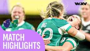 Ireland stun the World Champions 🤯 | New Zealand v Ireland | Highlights | WXV 1