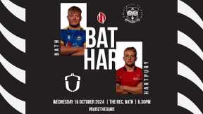 Bath vs Hartpury  | Men's BUCS Super Rugby