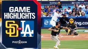 Padres vs. Dodgers NLDS Game 5 Highlights (10/11/24) | MLB Highlights