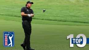 Phil Mickelson's top-10 great escapes on the PGA TOUR