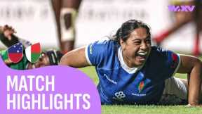 Will Madagascar cause a Rugby World Cup qualifying upset? | Samoa v Madagascar | Highlights | WXV 3