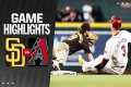 Padres vs. D-backs Game Highlights