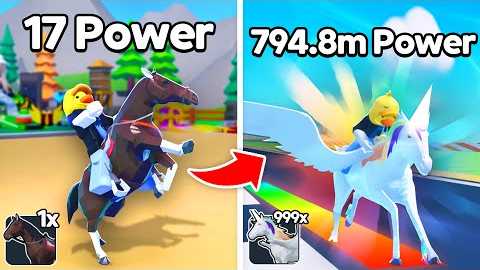 I Upgraded MAX SPEED HORSE and Became PRO in Horse Race Clicker!