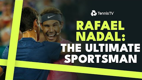 Rafael Nadal's Best Sportsmanship Moments 🤝