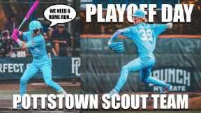 Pottstown Scout Team SURVIVES PLAYOFF SCARE With a CLUTCH HOME RUN!