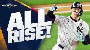 ALL RISE! Aaron Judge CLOBBERS his FIRST CAREER WORLD SERIES HOME RUN!