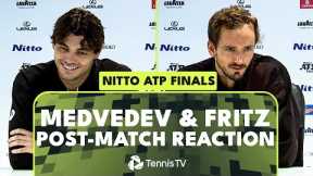 I Think He's Really Funny To Be Honest - Fritz & Medvedev Press Conferences After Opener