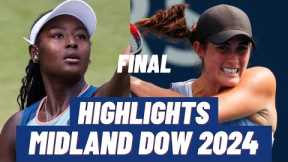 Alycia Parks vs Rebecca Marino Match Highlights | Today Midland Dow Classic - Tennis 2024