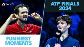 Iconic Medvedev Celebration; Dogs Invade Court & More | Nitto ATP Finals 2024 Funniest Moments