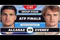 ALCARAZ vs ZVEREV • ATP Finals 2024 • 