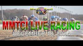 18 December 2024 | Philippines Horse Racing Live | Metro Manila Turf Club Inc.