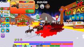 Horse Race [Xmas World🎄] - Blitzen Mosse New Horse Unlocked 150k Gifts Roblox Gameplay