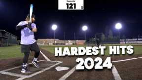 HARDEST HITS of 2024 | Baseball Bat Bros