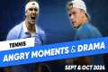 Tennis Angry Moments & Drama -