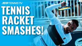 The Most Epic Tennis Racket Smashes!