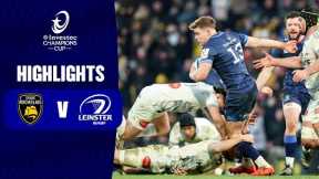 Extended Highlights - Stade Rochelais v Leinster Rugby Round 3 | Investec Champions Cup 2024/25