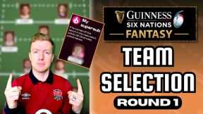 CRAZY NEW tactic for round 1 TEAM SELECTION! Six Nations Fantasy Rugby 2025